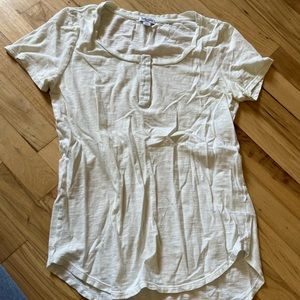 Splendid Quarter Buttons Top